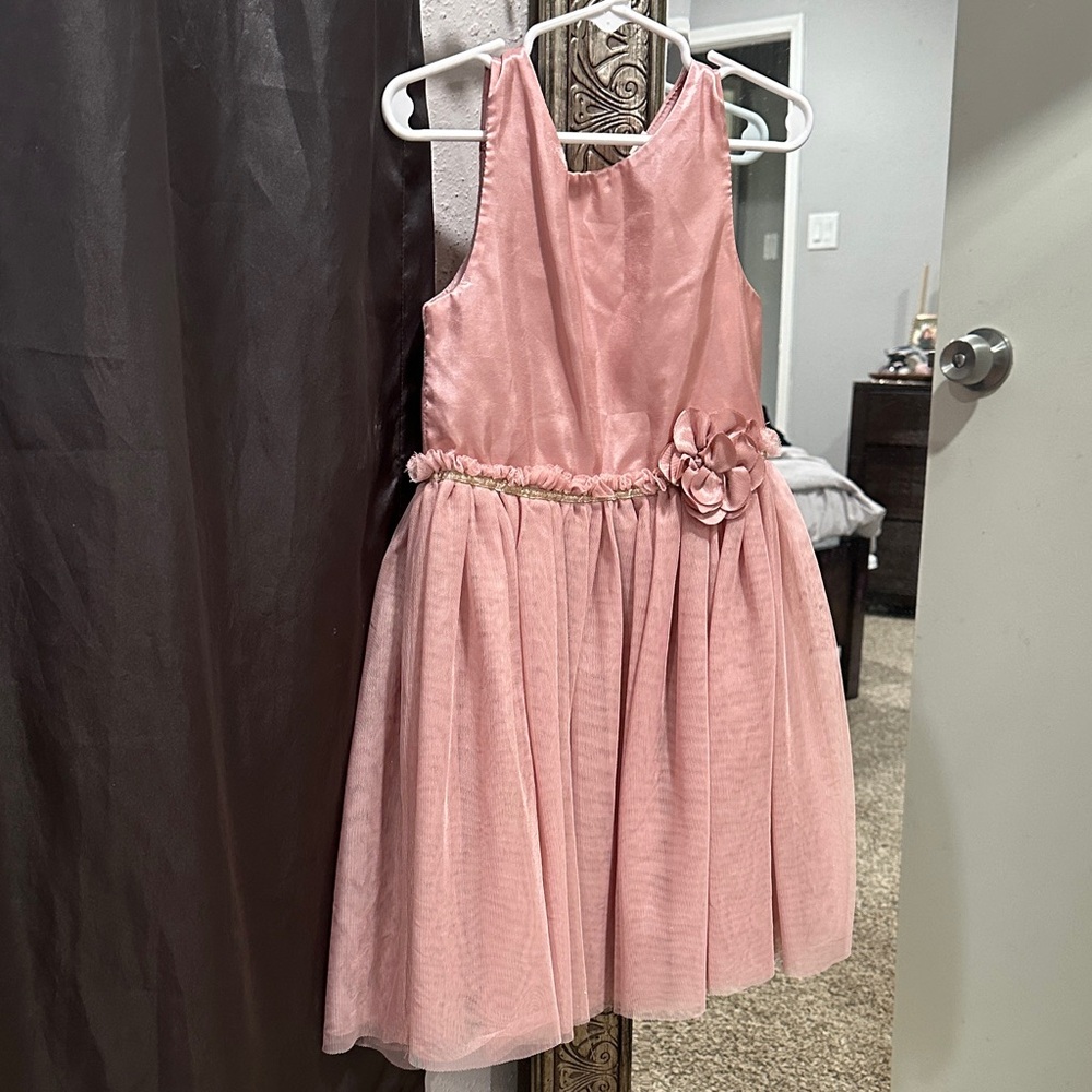 H&M Blush Pink Formal Kids Dress